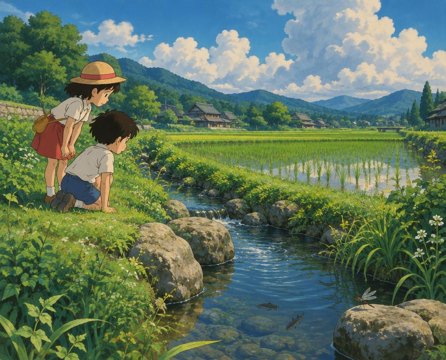 Pratinjau Studio Ghibli Anime Style