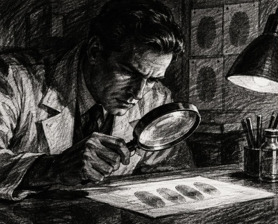 Pratinjau Noir Black and White Sketch