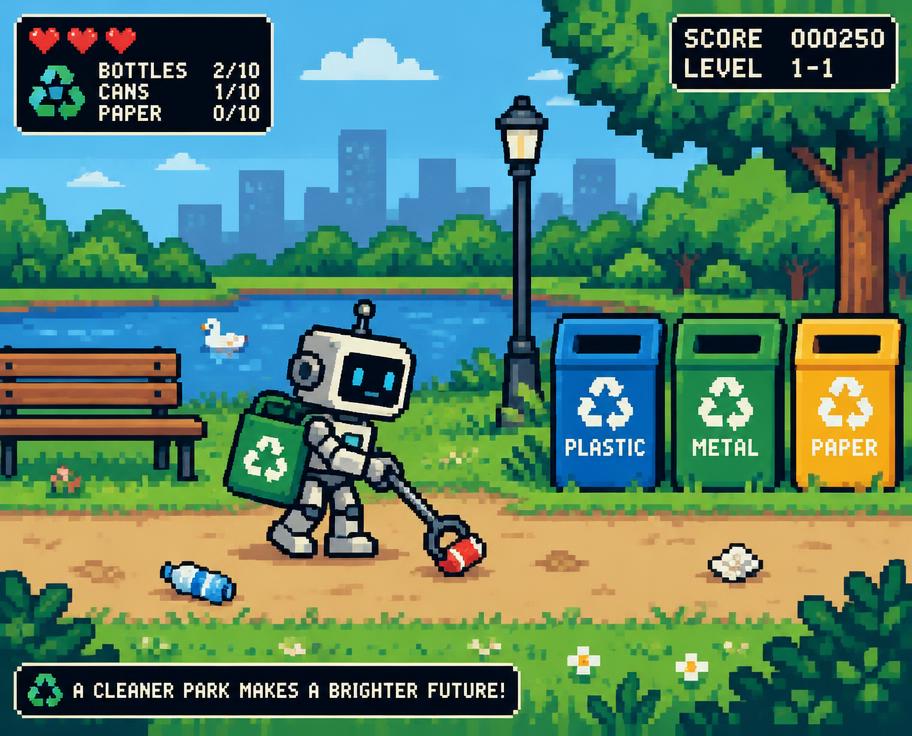 Pratinjau Pixel Art 8-Bit