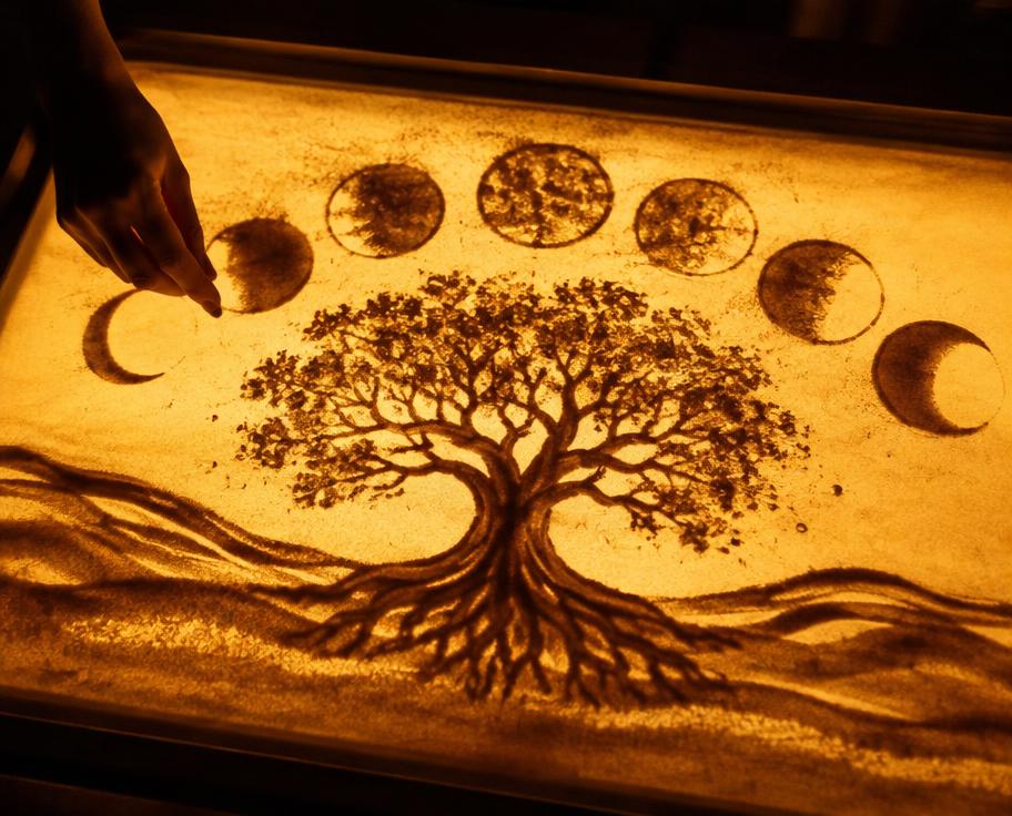 Pratinjau Sand Animation Style